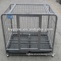 metal folding dog cage with wheels